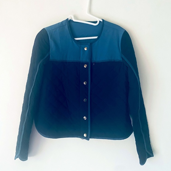 Urban Outfitters Jackets & Blazers - Urban Outfitters x Without Walls XS Blue Quilted Trail Jacket